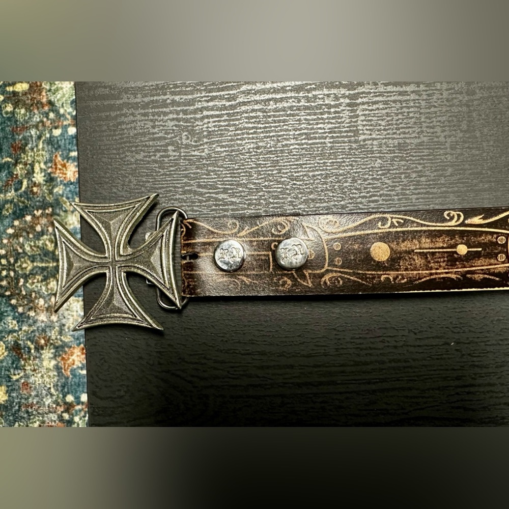 Rock Rebel leather belt
